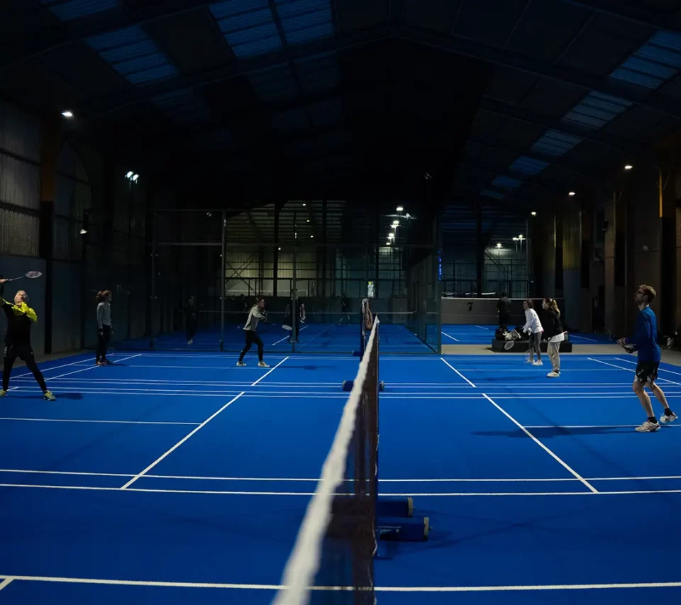 Courts de Badminton - Le Garden Rennes