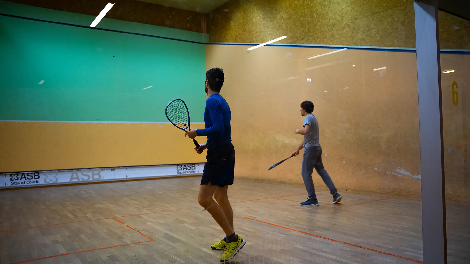 Courts de squash - Le Garden Rennes
