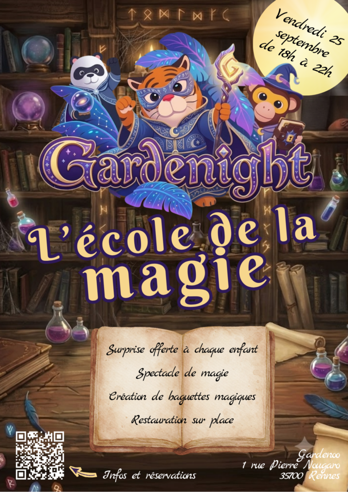 Affiche Gardenight